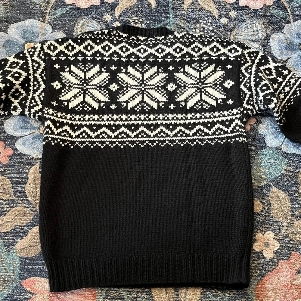 Ralph Lauren Purple Label 100% Cashmere Fair Isle Sweater